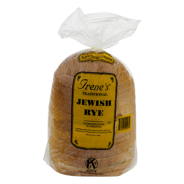 Save on Irene's Traditional Jewish Rye Sliced Bread Order Online