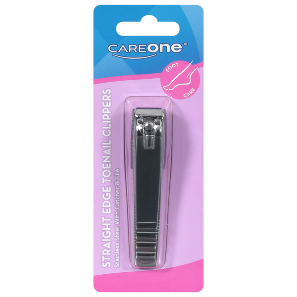 CareOne Straight Edge Toenail Clippers