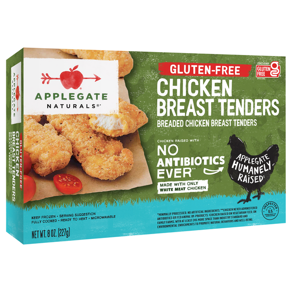 Save on Applegate Naturals Chicken Breast Tenders Gluten Free Frozen