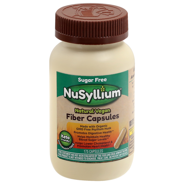 NuSyllium Natural Fiber Vegan Capsules