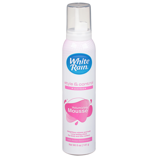 White Rain Style & Control Scented Volumizing Mousse