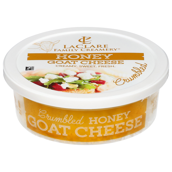 LaClare Family Creamery Crumbled Honey Goat Cheese