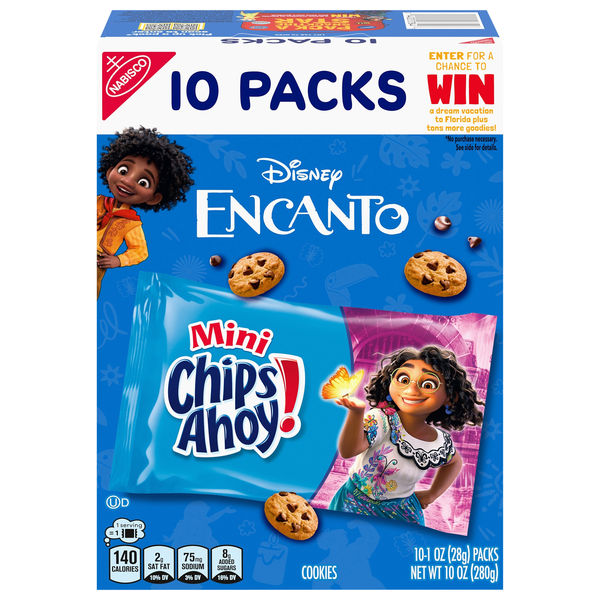 Nabisco Chips Ahoy! Mini Original Chocolate Chip Cookies - 10 ct
