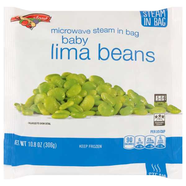 Hannaford Steam In Bag Baby Lima Beans Frozen