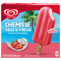 Holanda Chemisse Coconut & Strawberry Frozen Dairy Dessert Bars - 4 ct