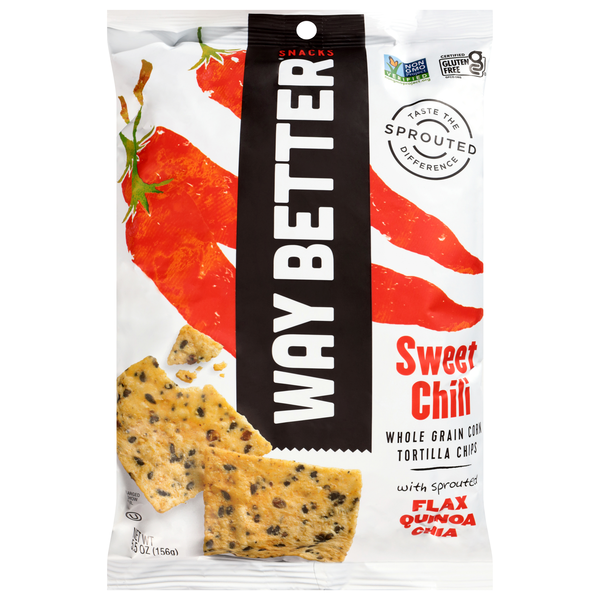 Way Better Snacks Gluten Free So Sweet Chili Tortilla Chips