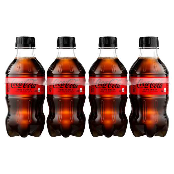 Coca-Cola Zero Sugar Cola Soda - 8 pk