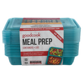 GoodCook Meal Prep Containers + Lids 2 Compartments 3 Cups