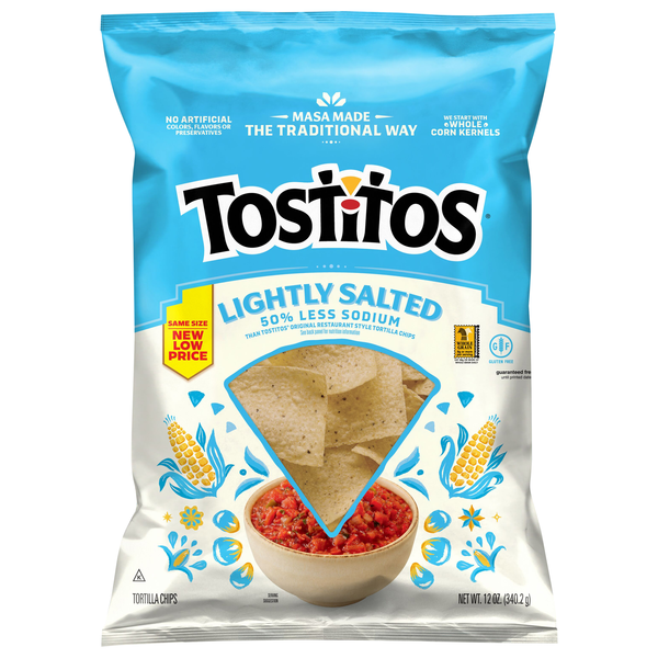 Tostitos Gluten Free Lightly Salted Tortilla Chips