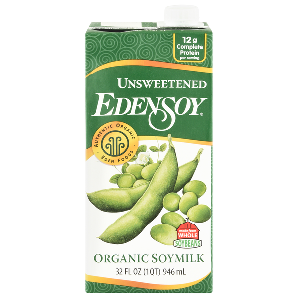 Edensoy Organic Unsweetened Soymilk