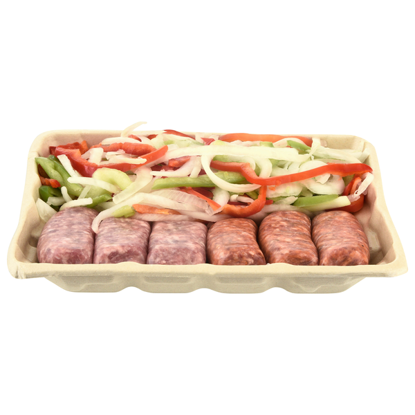 Hannaford Hot & Sweet Sausage Pepper Kit Fresh