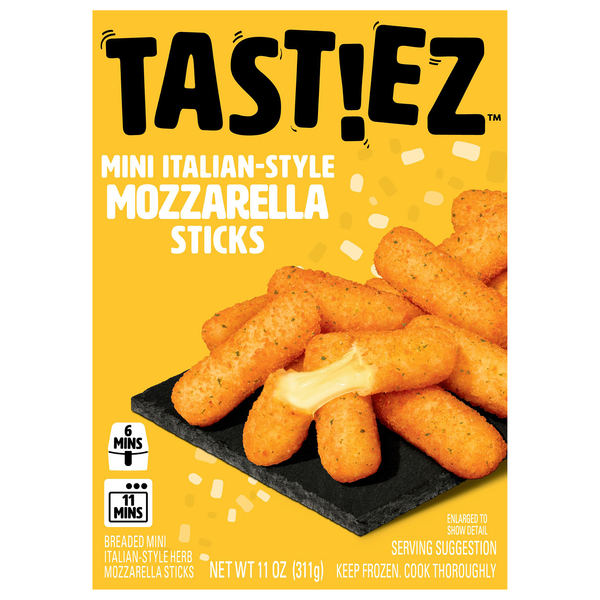 TASTIEZ Mini Italian-Style Mozzarella Sticks Frozen