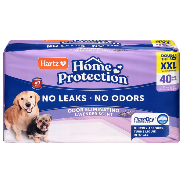 Hartz Home Protection Dog Pads Lavender XXL