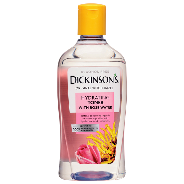 Dickinson's Enhanced Witch Hazel Hydrating Toner with Rose Water