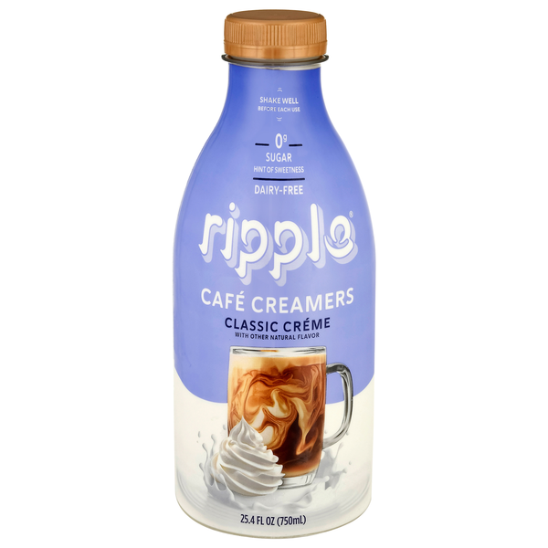 ripple Dairy Free Classic Creme Cafe Creamer
