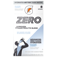 otsuka Gatorade Zero Sugar Glacier Cherry Thirst Quencher Powder Sticks