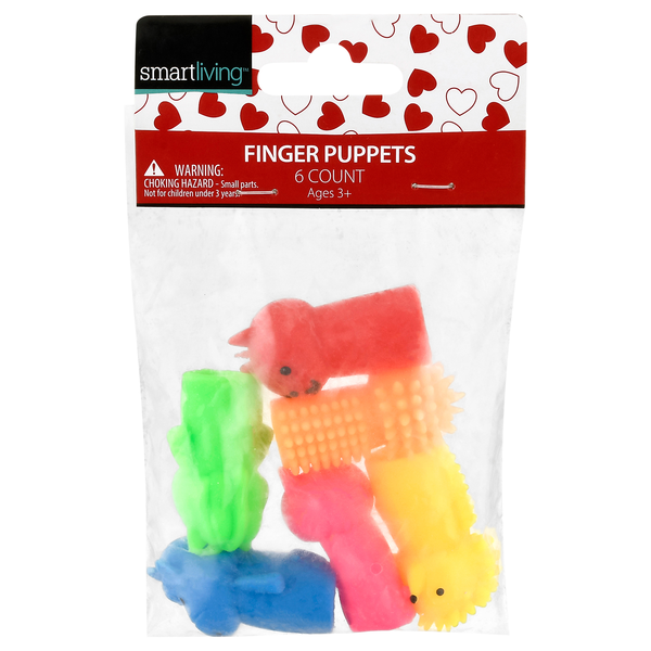 Smart Living Valentine's Day Finger Puppets