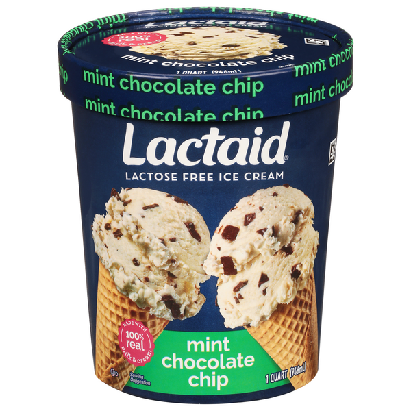 Save on Lactaid Ice Cream Mint Chocolate Chip 100 Lactose Free Order Online Delivery Giant