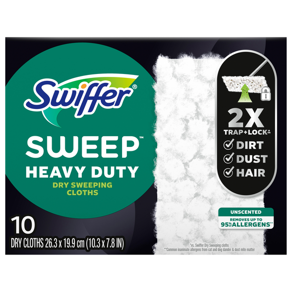 Swiffer Heavy Duty Dry Sweeping Cloths