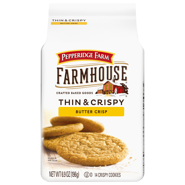 Pepperidge Farm Farmhouse Thin & Crispy Butter Crisp Cookies