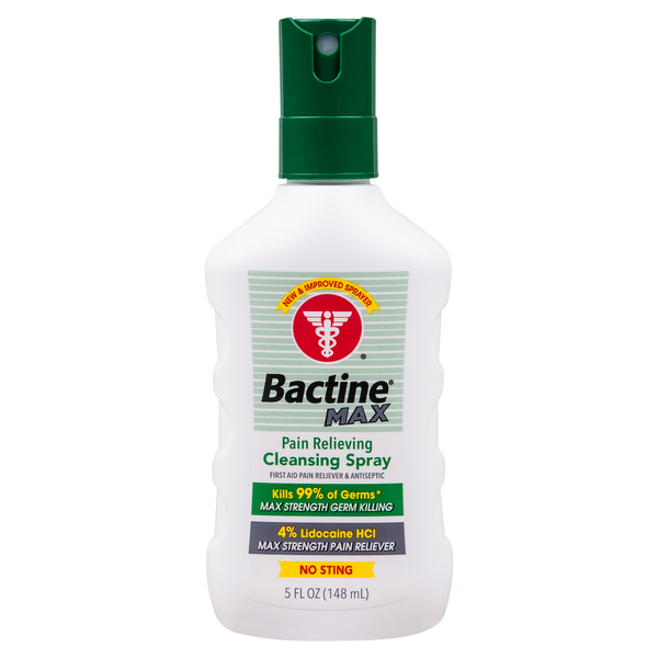 Bactine Max Pain Relieving Cleansing Spray