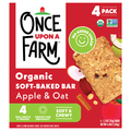 Once Upon a Farm Organic Apple & Oat Soft-Baked Bars - 4 ct