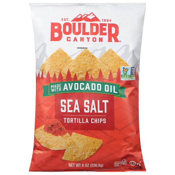 Boulder Canyon Gluten Free Sea Salt Tortilla Chips
