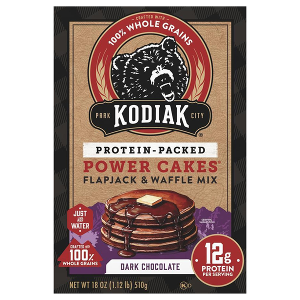Kodiak Power Cakes Dark Chocolate Protein Flapjack & Waffle Mix