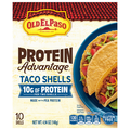 Old El Paso Protein Advantage Gluten Free Hard Taco Shells - 10 ct