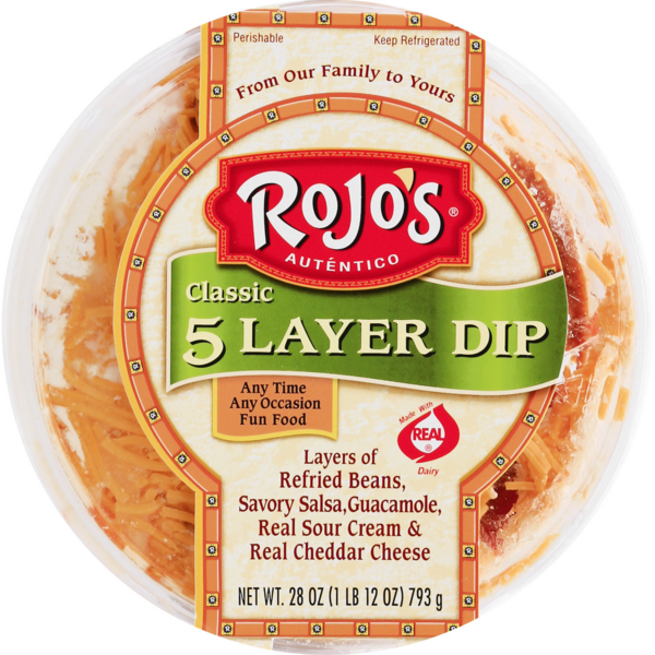 Rojo's Classic 5 Layer Dip