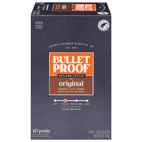 Bulletproof The Original Medium Roast Coffee Pods