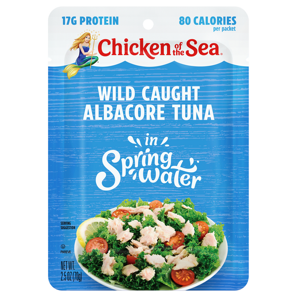 Chicken of the Sea Wild Caught Albacore Tuna in Spring Water
