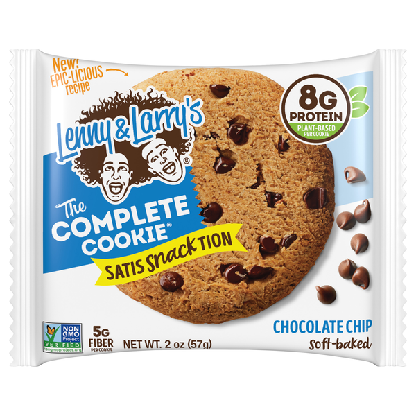 Lenny & Larry's Chocolate Chip 8g Plant-Based Protein Complete Cookie