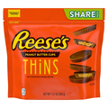 Reese's Thins Milk Chocolate Peanut Butter Cups Candy Share Pack