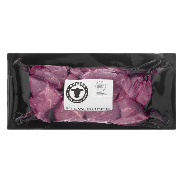Roseda Farm Dry-Aged Black Angus Beef Cubes Stew Meat Local