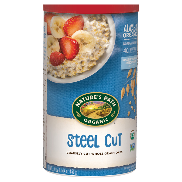 Nature's Path Organic Steel Cut Oats