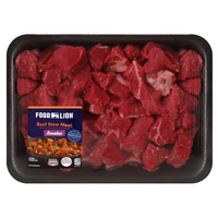 Food Lion Boneless Beef Cubes Stew Meat Fresh
