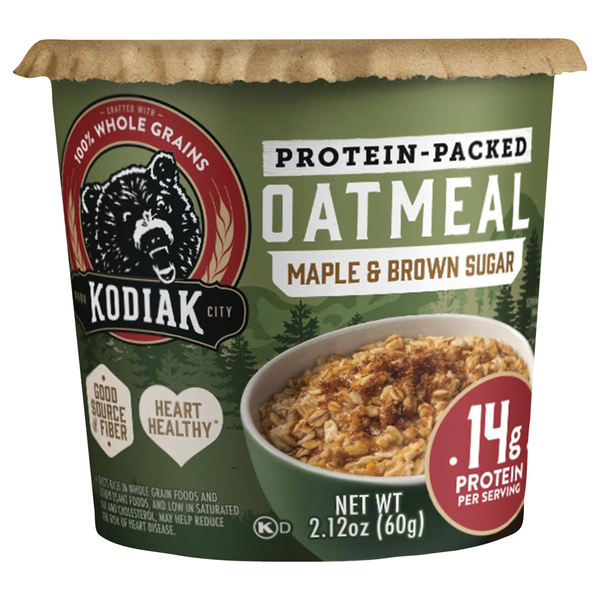 Kodiak Protein Packed Maple & Brown Sugar Oatmeal Power Cup