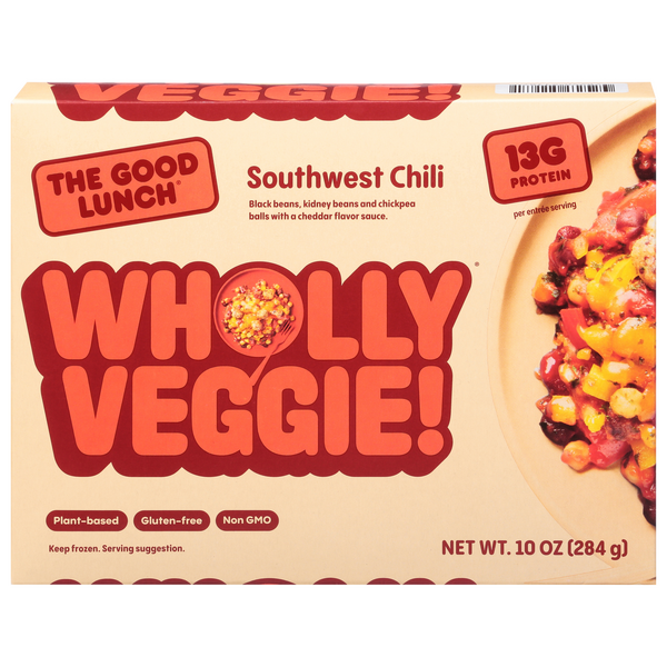 Save on Wholly Veggie! The Good Lunch Southwest Chili Order Online