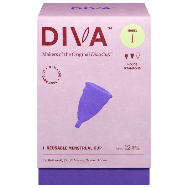 DivaCup Menstrual Cup Model 1