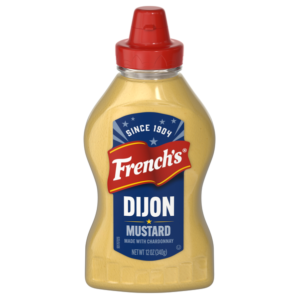 French's Dijon Mustard with Chardonnay