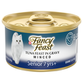 Fancy Feast Senior 7 yrs+ Minced Tuna Feast in Gravy Wet Cat Food