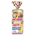Wonder Classic Pre-Sliced English Muffins - 6 ct
