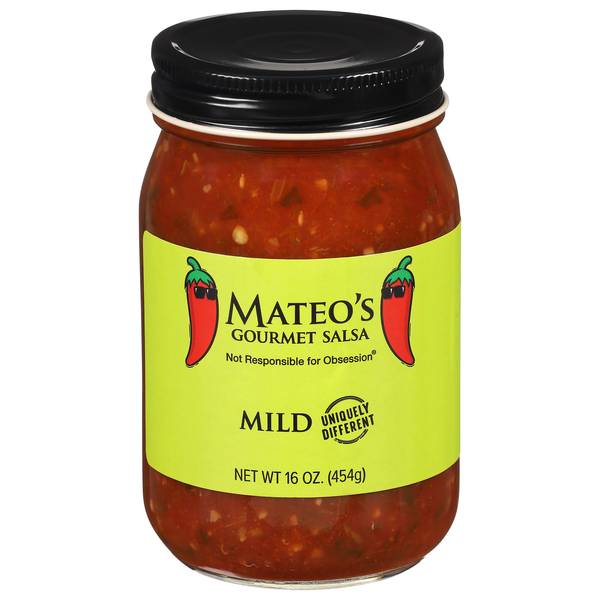 Mateo's Gluten Free Mild Gourmet Salsa