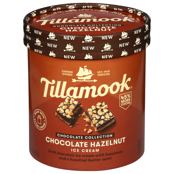 Tillamook Chocolate Hazelnut Ice Cream