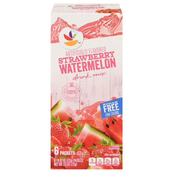 Save on Our Brand Drink Mix Strawberry Watermelon Sugar Free Order
