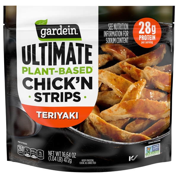 Gardein Ultimate Plant-Based Teriyaki Chick'n Strips Frozen