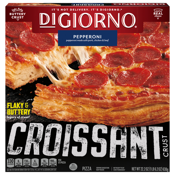 DiGiorno Croissant Crust Pepperoni Pizza Frozen