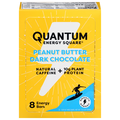Quantum Energy Square Peanut Butter Dark Chocolate Energy Bars - 8 ct