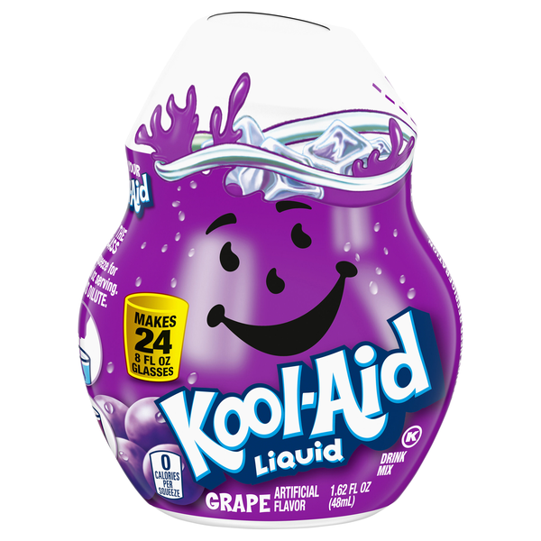 Kool-Aid Liquid Water Enhancer Drink Mix Grape